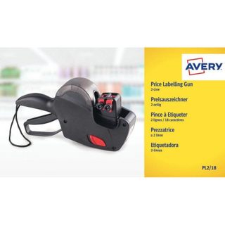 Étiquette Autoadhésive Avery PL2/18 Rectangle Blanc Plastique