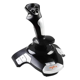 Joystick PXN-F16 pour PC - USB avec Vibration, Manche 8-Voies et Boutons Programmables