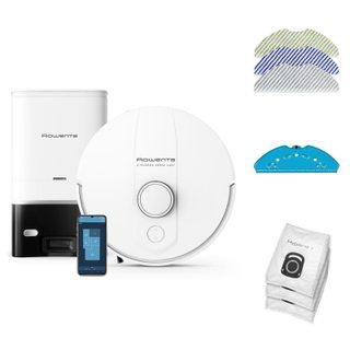 Aspirateur Robot Rowenta X-Plorer RR9197WH Navigation Intelligente 4.000 Pa Wifi Blanc