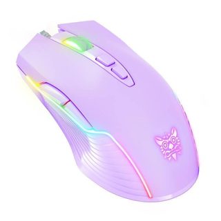 Ratón ONIKUMA CW905 USB RGB 6400 DPI 7 Boutons Violet Gaming
