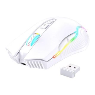 Ratón ONIKUMA CW905 Wireless 3600 DPI Blanc RGB 7 Boutons