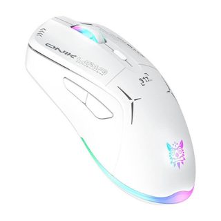 Souris ONIKUMA CW917 sans fil 800-4800 DPI blanc RGB gaming