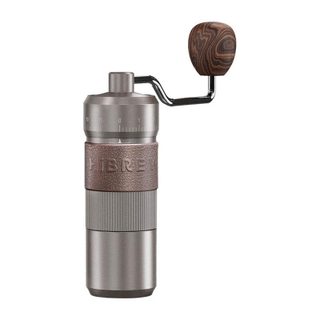 Moulin à café manuel HiBREW G4B aluminium et verre réglable