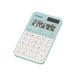 Calculatrice de poche Casio SL-310YC 10 chiffres Solar/Batterie Vert Clair