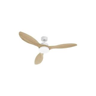 Ventilateur de Plafond avec Lumière Farelek Oklahoma 100W 137cm LED 18W 3 Vitesses Télécommande Reversible