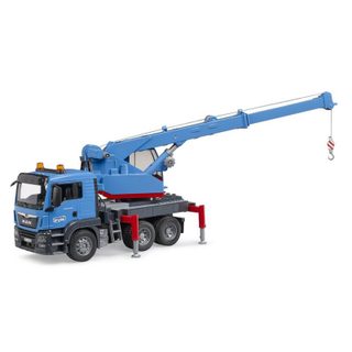 Camion grue BRUDER MAN TGS 1:16 Bleu ABS