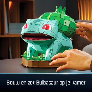 Puzzle 3D Bulbasaur Pokémon 4D Build 195 Pièces