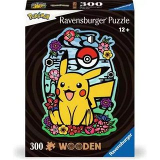 Puzzle en bois Ravensburger Pokémon Pikachu 300 pièces