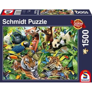 Puzzle Schmidt Spiele 1500 pièces Animaux 12 ans
