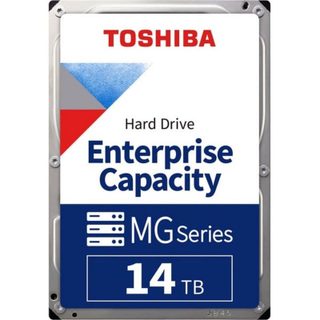 Toshiba Disque Dur Toshiba MG09 14 To HDD 7200 rpm SATA III 512 Mo Cache NAS 24/7
