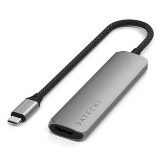 Hub Satechi 4 ports 10 Gbps USB-C ST-P4SM HDMI 4K Power Delivery 100W
