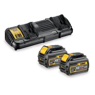 Jeu de chargeur et batteries DeWALT DCB132T2-QW 18V 4 Ah Lithium-Ion