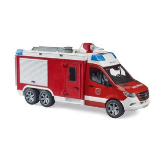 Camion de pompiers Mercedes Benz Sprinter BRUDER 1:16 avec son et lumière