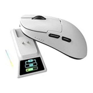 Ratón AJAZZ AJ159 PRO RF Wireless Bluetooth USB-C 26000 DPI Blanc