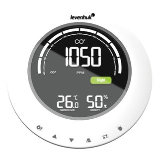Station Climatologique Levenhuk Wezzer Plus LP90 Détecteur CO₂ Température Humidité