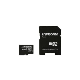 Carte mémoire Transcend TS4GUSDHC10 4GB MicroSDHC Classe 10 90MB/s