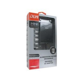 dlh Source d'alimentation DLH DY-AI1839N 90W CE pour portable avec 8 connecteurs
