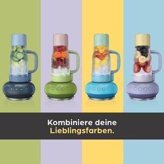 Batidora de vaso portátil Ninja BlendBOSS DB351EUCY 1100 W 0,71 L Gris