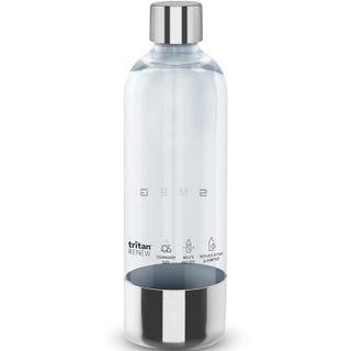 Bouteille pour boisson pétillante Smeg SKSB01 0,8 L acier inoxydable transparente
