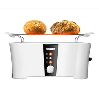 Tostadora Unold Design Dual 4 tranches 1350 W Noir/Blanc
