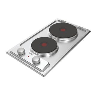 Candy Plaque de cuisson modulaire CE32XK 2 zones acier inoxydable 30 cm