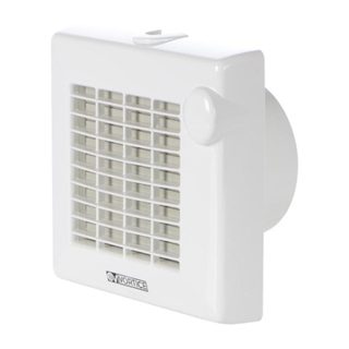 Ventilateur Mural Vortice M 120/5 A 20W 120mm 5 Vitesses Ultra Silencieux Minuterie IPX4