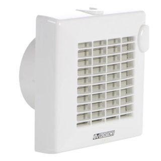 Ventilateur Mural Vortice M 120/5 A 20W 120mm 5 Vitesses Ultra Silencieux Minuterie IPX4