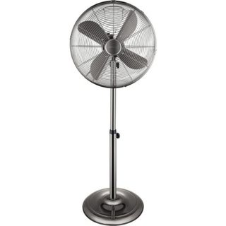 Ventilateur sur Pied Steba VT S6 50W 43cm 3 Vitesses Oscillant Hauteur Réglable Gunmetal
