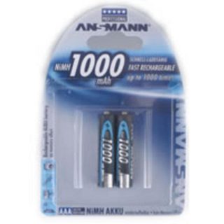 Pile rechargeable Ansmann AAA NiMH 1,2V 1000 mAh Pack 4