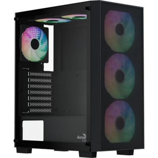 AeroCool ATX Aerocool B509A Flow avec panneau mesh et alimentation 650W