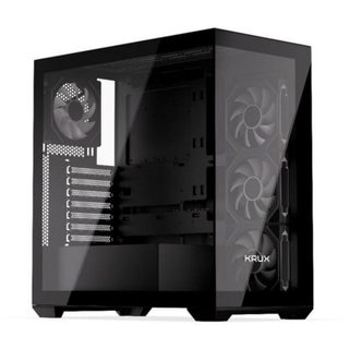 krux Caja PC Krux EXO Torre Midi ATX 4 Ventilateurs ARGB