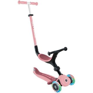 Patinette 3 en 1 Globber Go-Up Active Lights Scooter rose/Baie 50 kg