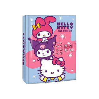 Kids Euroswan Carnet Hello Kitty Journal Intime Électronique Code Son 21 x 15,5 x 3 cm