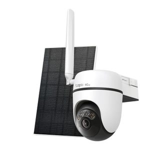 Caméra de surveillance TP-Link TC90G 2K Vision Nocturne Extérieure Alarme Solaire Audio Bidirectionnel