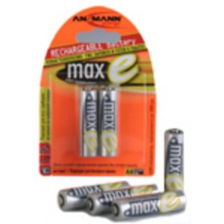Pile rechargeable Ansmann NiMH AA 1,2V 2100 mAh lot de 4