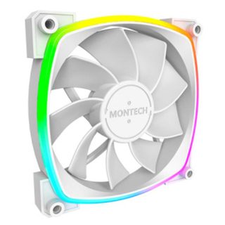 montech Refrigeration Air Montech RX120 PWM 120 mm Blanc LED RGB adressable