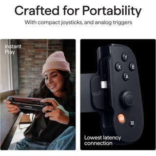 Manette Backbone One PlayStation V2 pour iPhone Noir Lightning 12 boutons