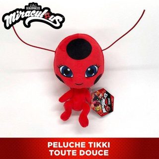 Bandai Peluche Miraculous Tikki 15cm Kwami Création