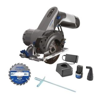 Scie Circulaire Compacte Sans Fil Dremel Blueprint CS12V-S1 12V Laser Guide Brushless 85mm