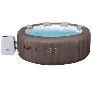 Bestway Spa gonflable carré Lay-Z-Spa Dominica Hydrojet Pro 7 places
