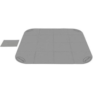 Bestway Tapis de sol Lay-Z-Spa carré ou rond 196 x 196 cm