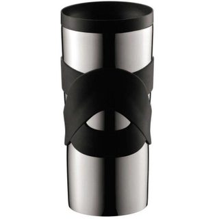 Bodum Mug de voyage 0,35 L inox double paroi noir modèle 11043-01
