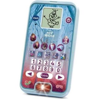 Téléphone Éducatif VTech Frozen II avec Écran LCD et Jeux Interactifs