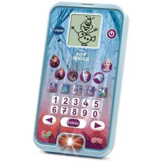 Téléphone Éducatif VTech Frozen II avec Écran LCD et Jeux Interactifs