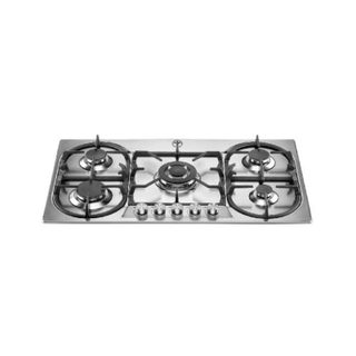Plaque de cuisson gaz La Germania P9101D9X/19 90 cm Inox 5 feux