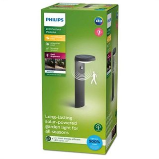 Philips Baliza LED Solaire Tyla 1,2W 3000K Chaud Antracite IP44