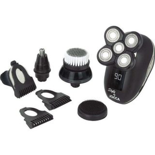 Rasoir Visage Jocca 1602 Sans Fil 60min Sec et Mouillé 3 Réglages 5 Lames