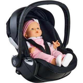 Corolle Cybex Priam 2-en-1 Porte-Bébé et Transat pour Poupée Noir Mat
