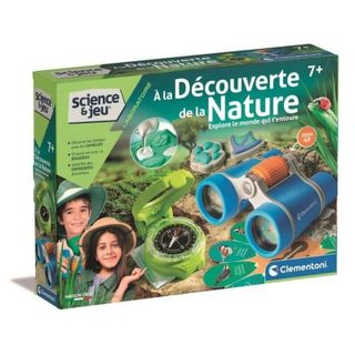 Kit Exploration Nature Clementoni Extérieur 6+ Jumelles Boussole