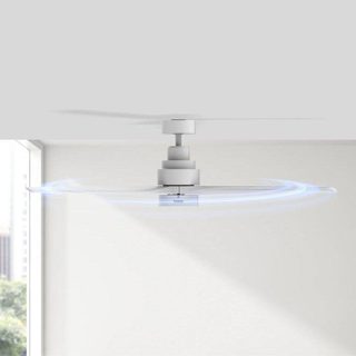 Ventilateur de Plafond avec Lumière Taurus Fresko 3B Pure Ultra Silence 30W 132cm 6 Vitesses Télécommande LED Ultra Silencieux Fonction Hiver
